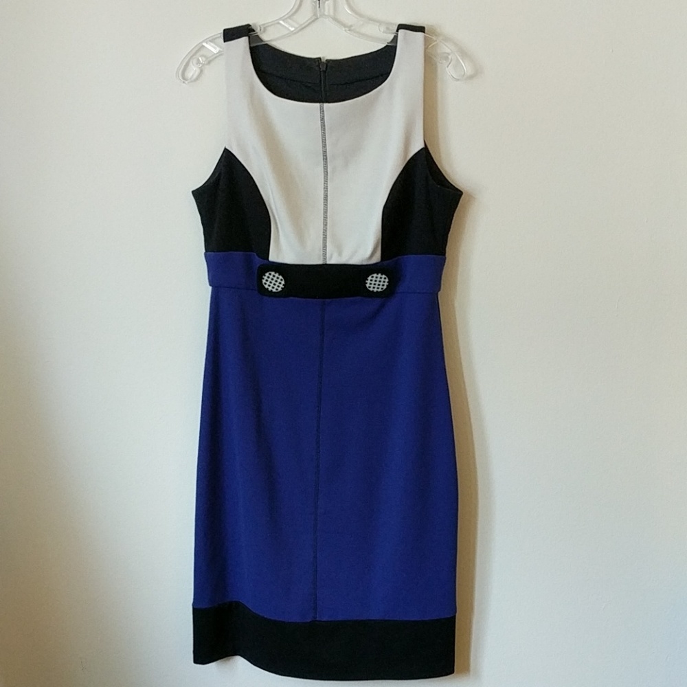 Jax color block dress